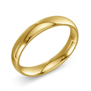 Men's Yellow Gold Court Wedding Ring