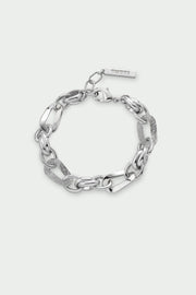 Tutti Silver Wave Chain Bracelet