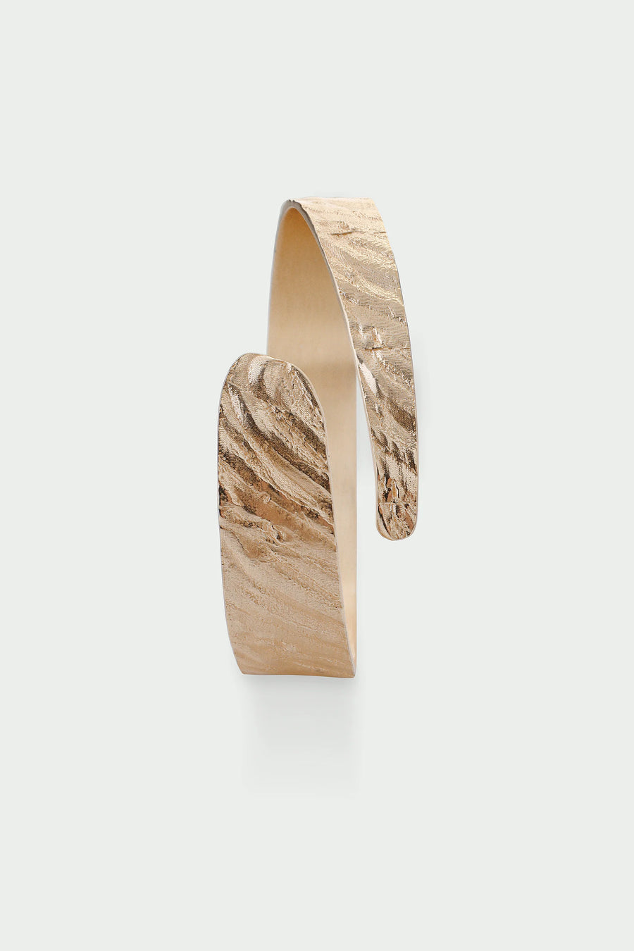 Tutti Gold Textured Wrap Riva Bangle