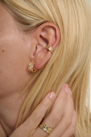 Tutti hoop driftline earrings