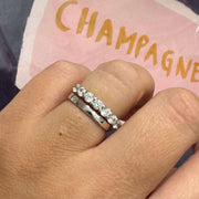 Skinny Court Wedding Ring