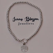 Stretchy Ball Bracelets With Personalised Charm