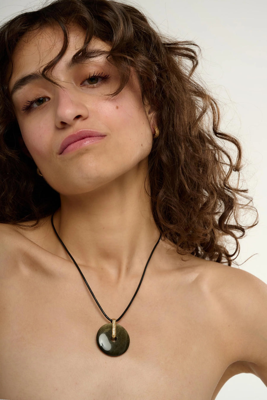 Tutti And Co Energy Necklace Black Cord