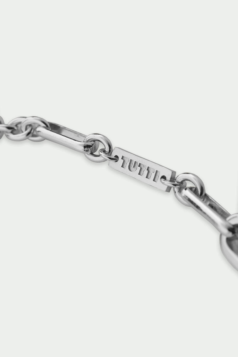 Tutti Silver Disc Pendant Baia Lariat Necklace