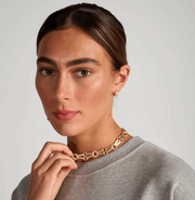 Tutti and Co Infinite Gold Collar Necklace