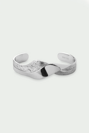 Tutti Silver Wave Bangle