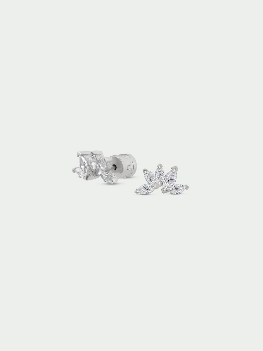 Tutti Silver Fade Earrings