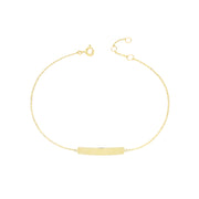 Delicate 9ct Gold Stacking Bracelets