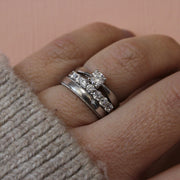 Millgrain Edge Flat Wedding Ring