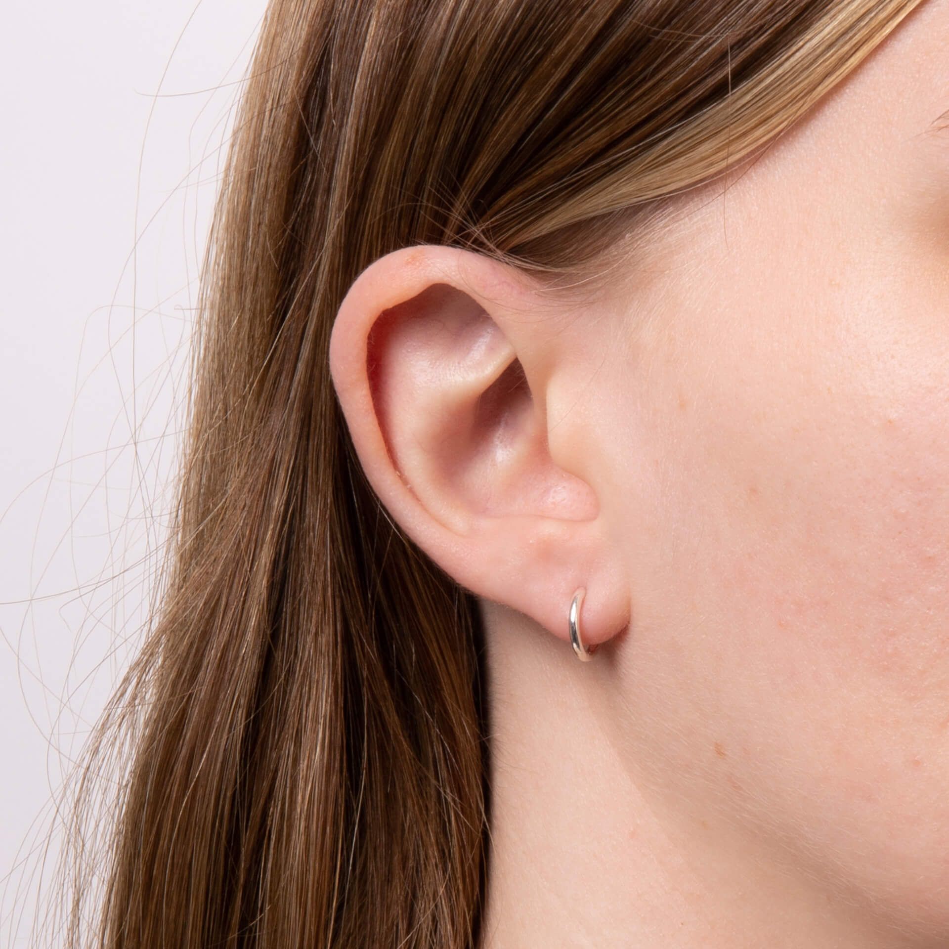 Plain Hoop Earrings