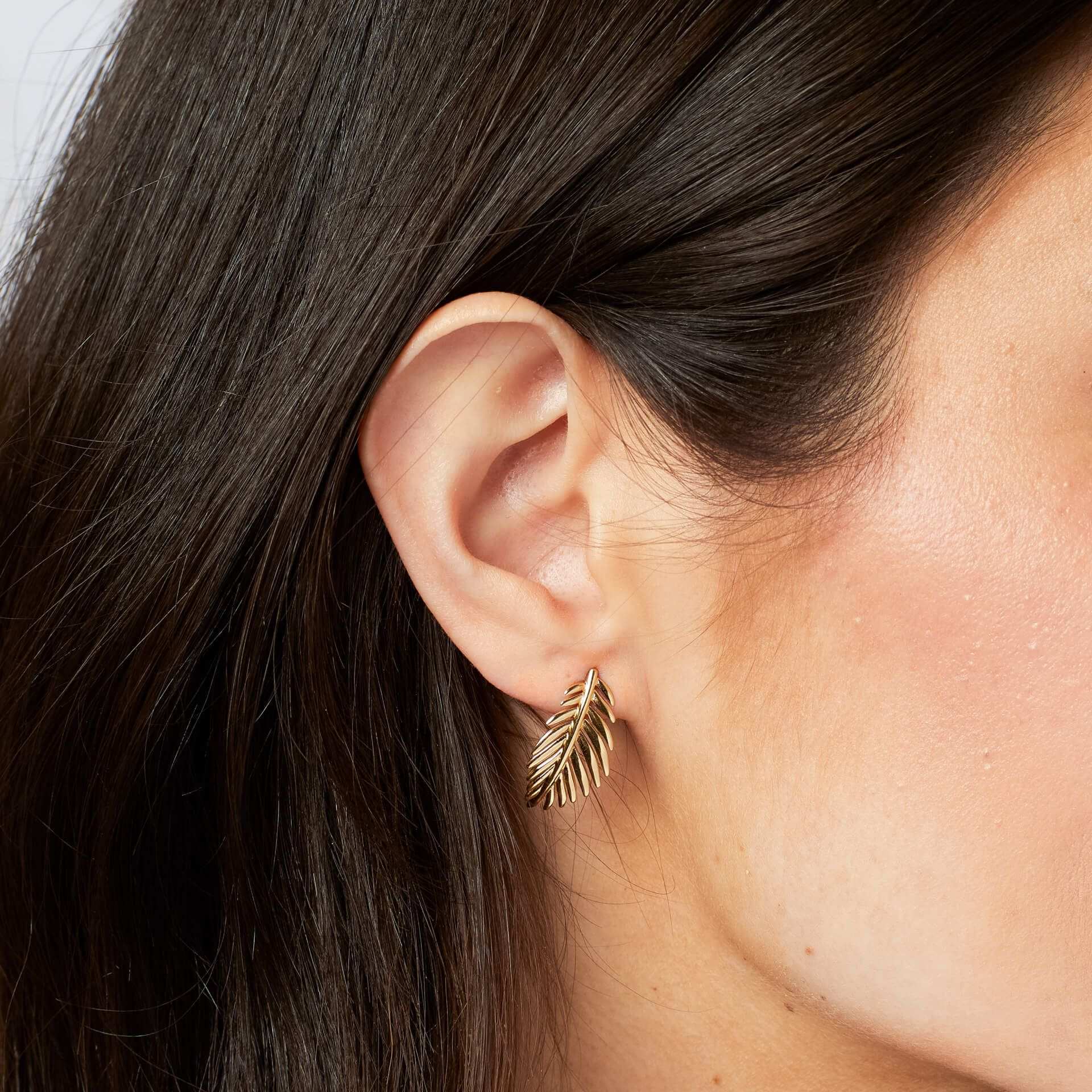 Laura Ashley Marlbrook Leaf Earrings