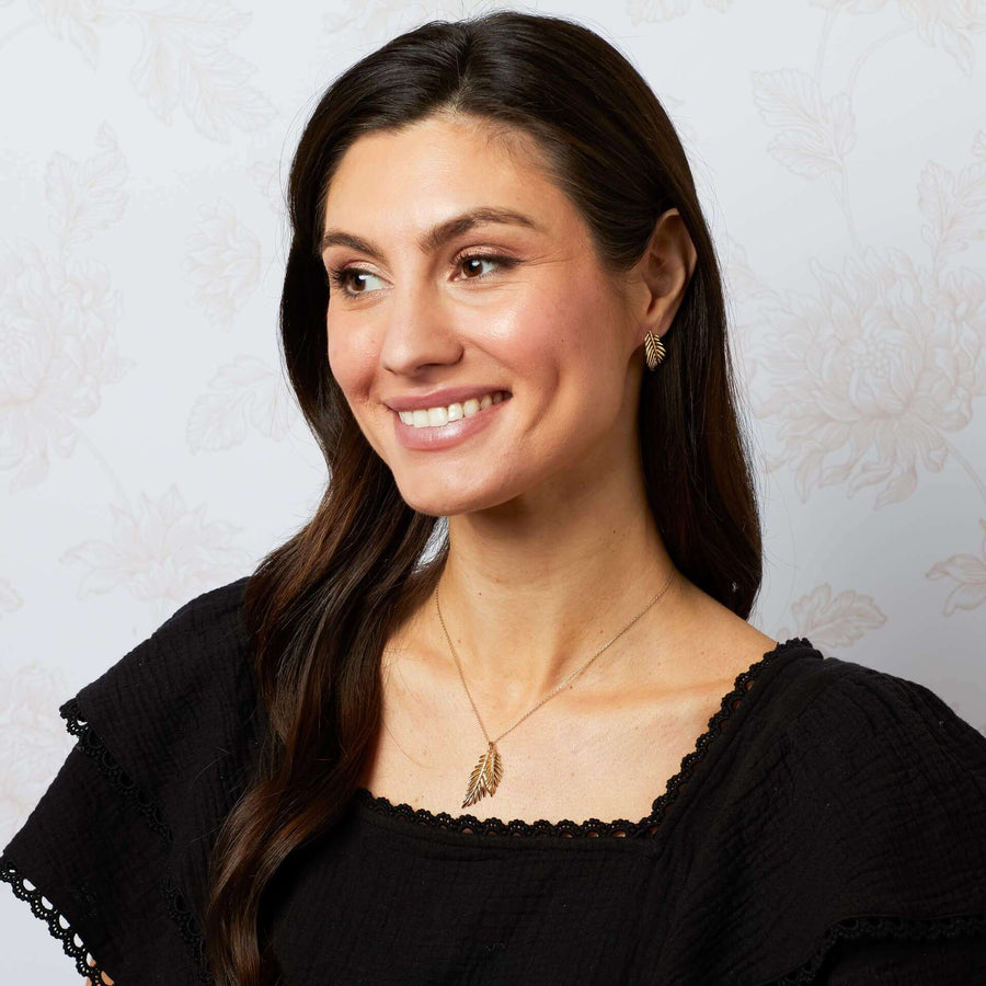 Laura Ashley Marlbrook Leaf Necklace