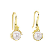 Laura Ashley Ickleford Tulips Freshwater Pearl Earrings