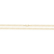 9ct flat curb chain 20inch Jenny Chain