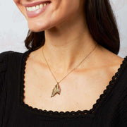 Laura Ashley Marlbrook Leaf Necklace