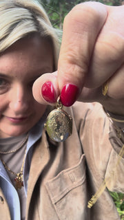 Jenny Blossom Gold Floral Locket