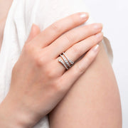 Diamonfire Wrap Around Ring