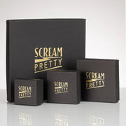Scream Pretty x Hannah Martin Silver Toi Et Moi Huggie Earrings