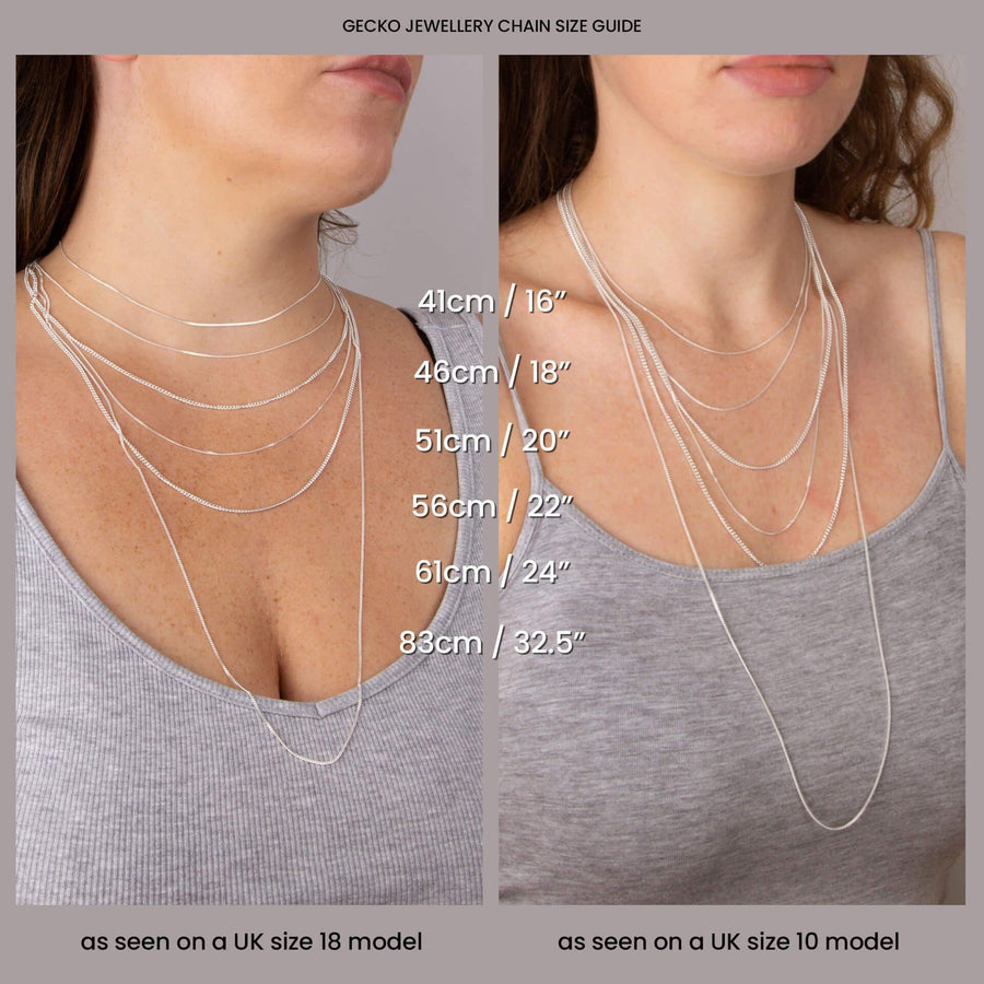 Small Heart Necklace In 9ct Gold