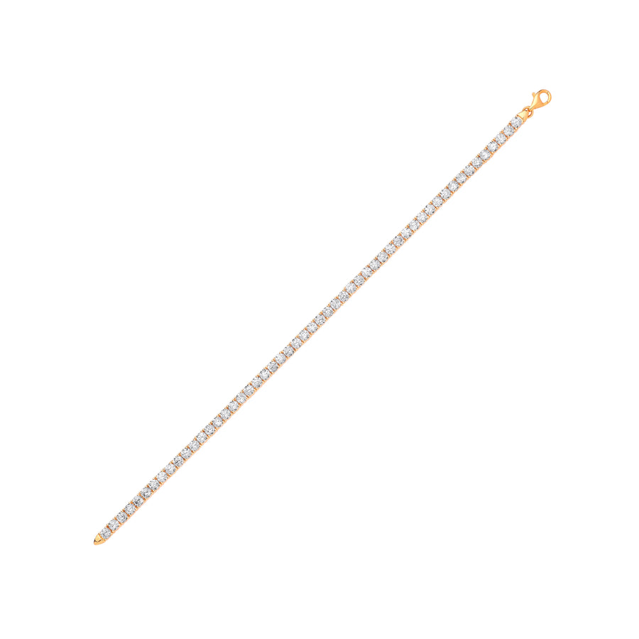Gold Plated Classic Fine Tennis Bracelet